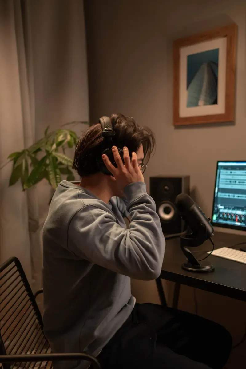 Vlog filming studio rental